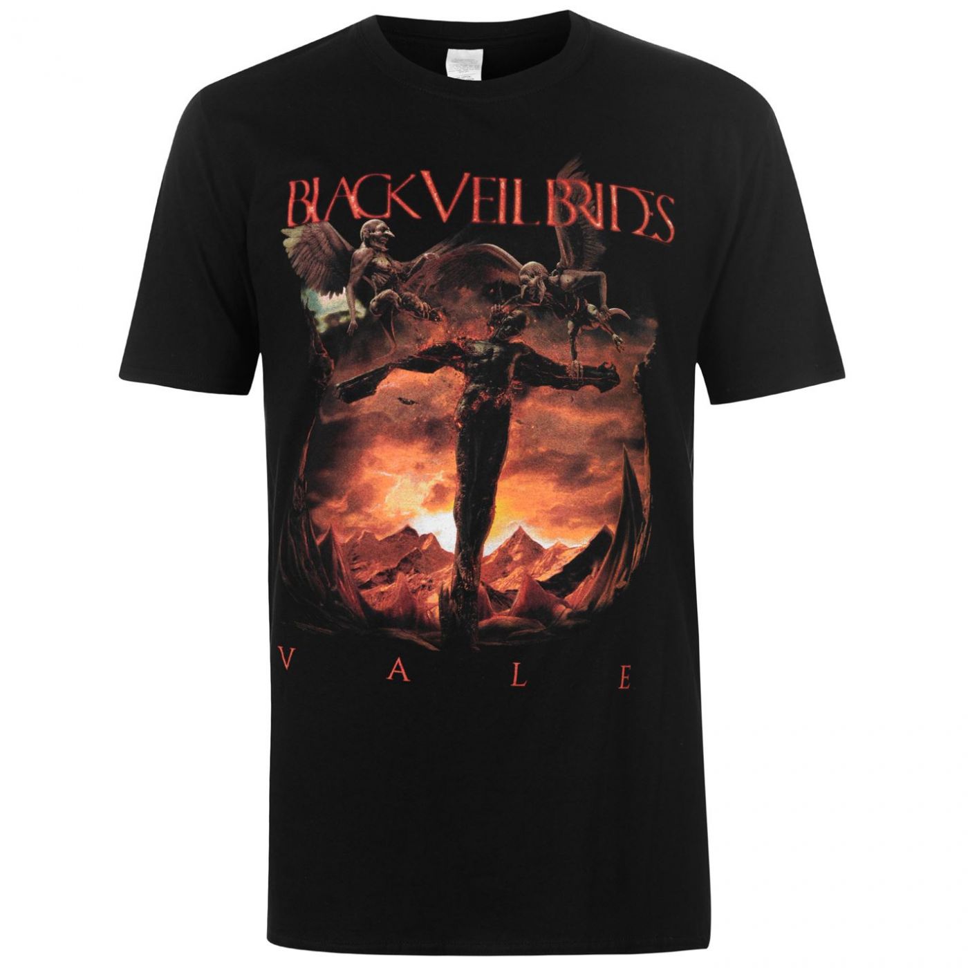 Official Black Veil Brides T Shirt Mens