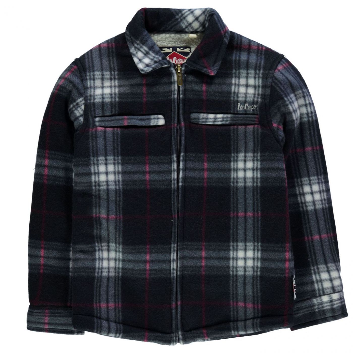 Lee Cooper Lined Full Zip Jacket Junior Boys