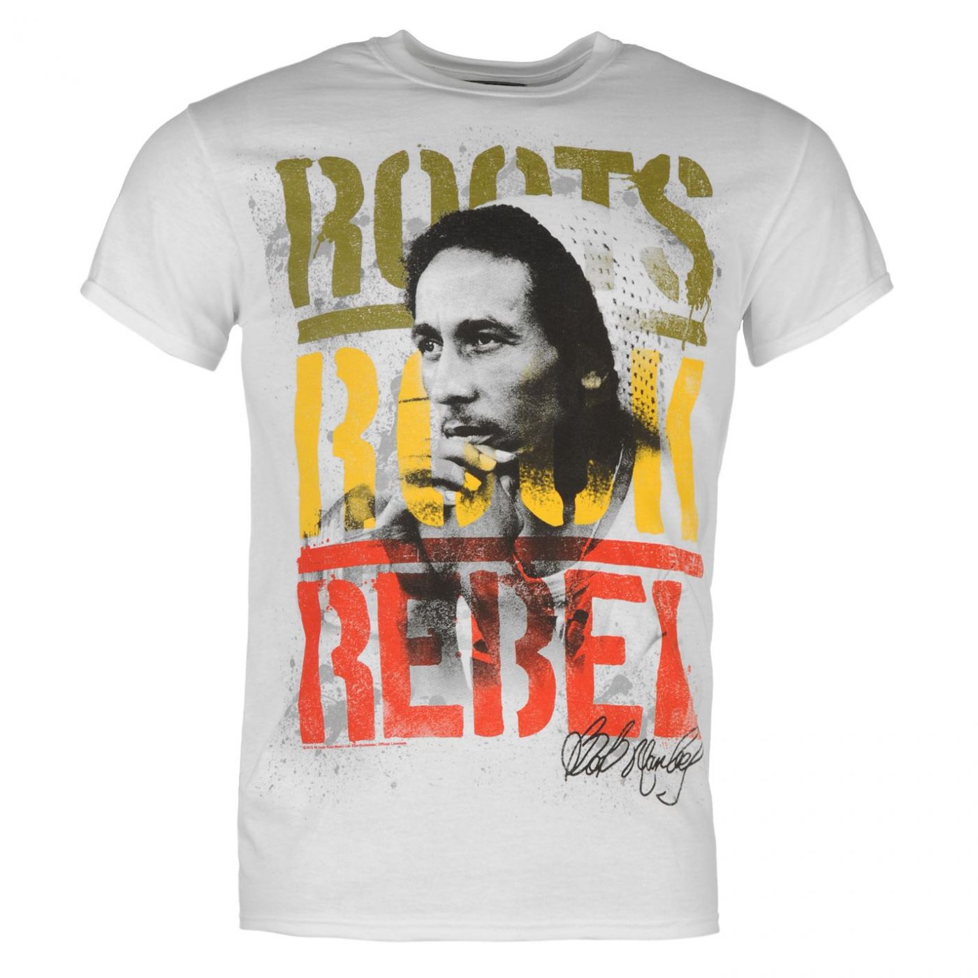 Official Bob Marley T Shirt Mens