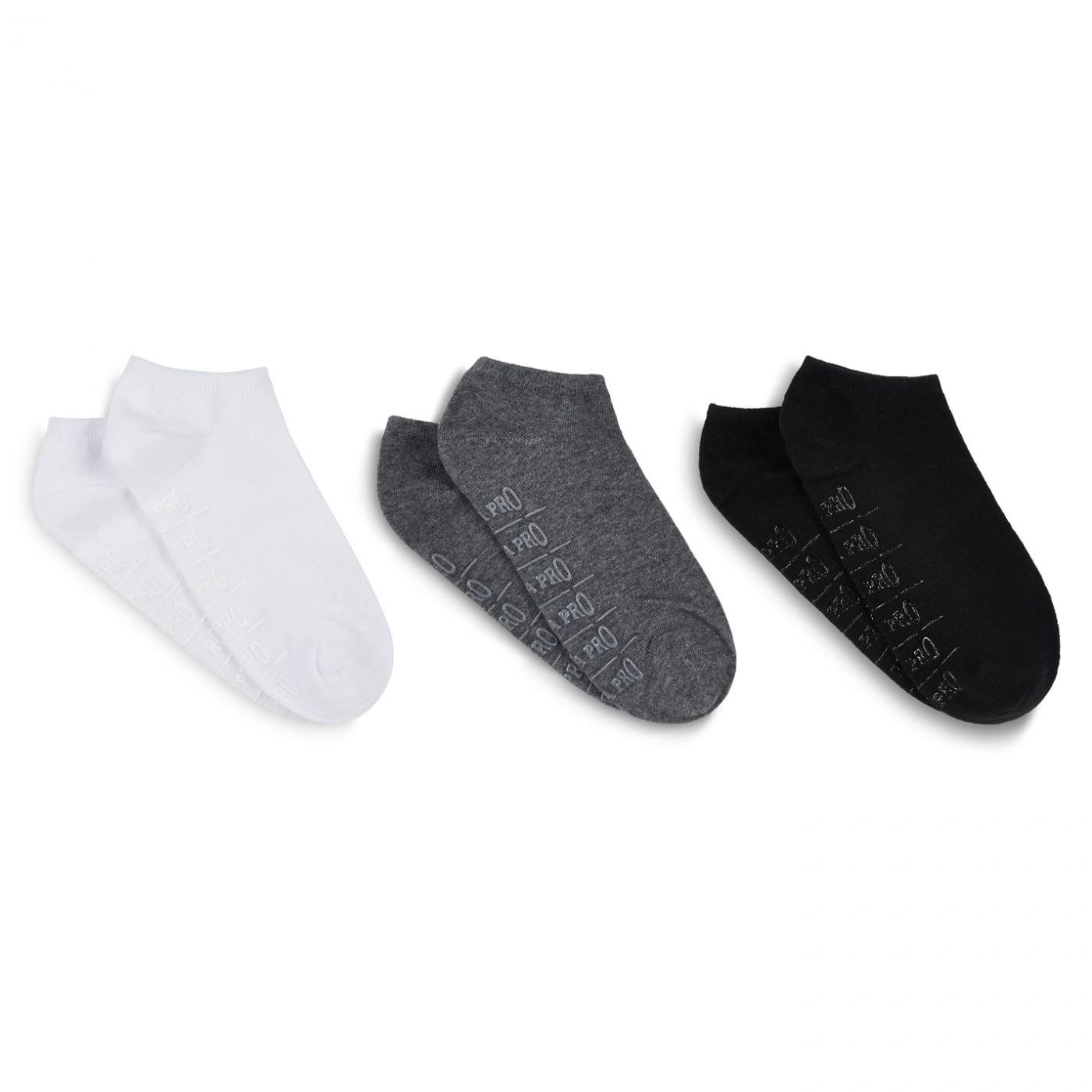 USA Pro 3 Pack Anti Slip Socks Ladies