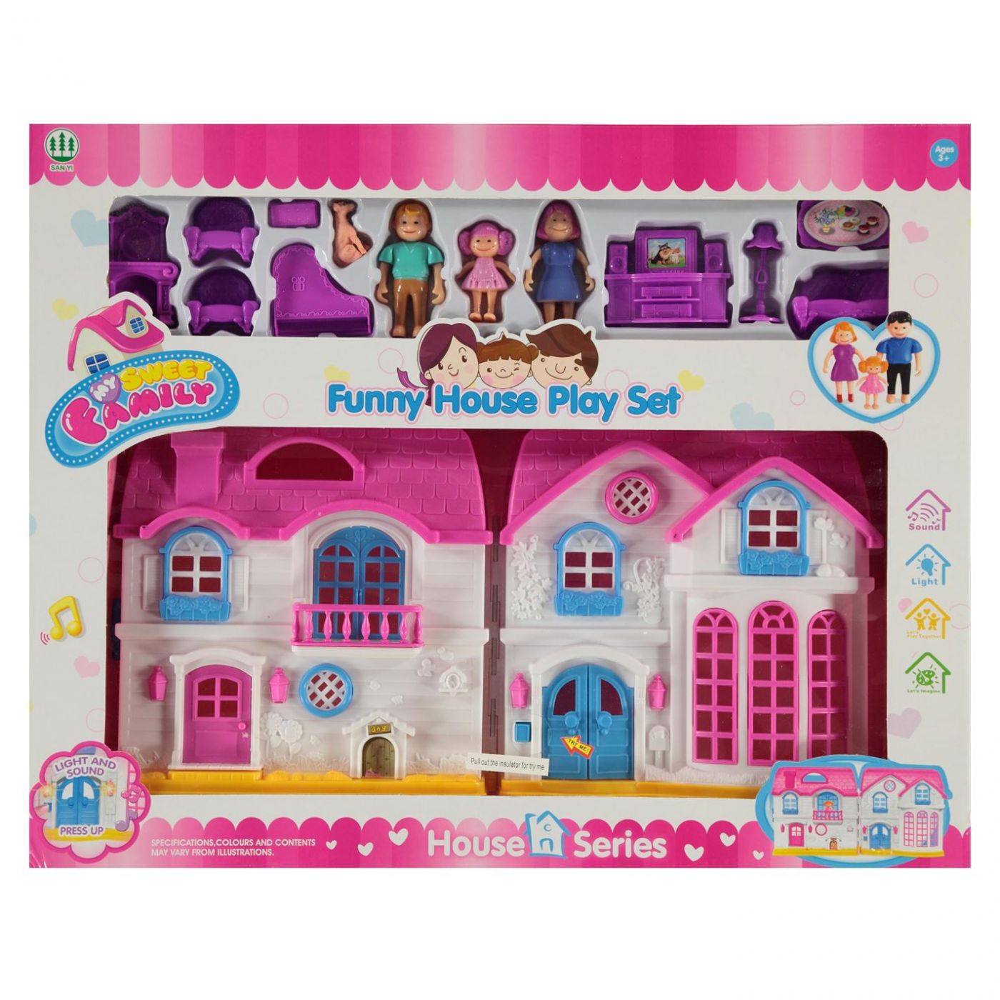 funny house playset