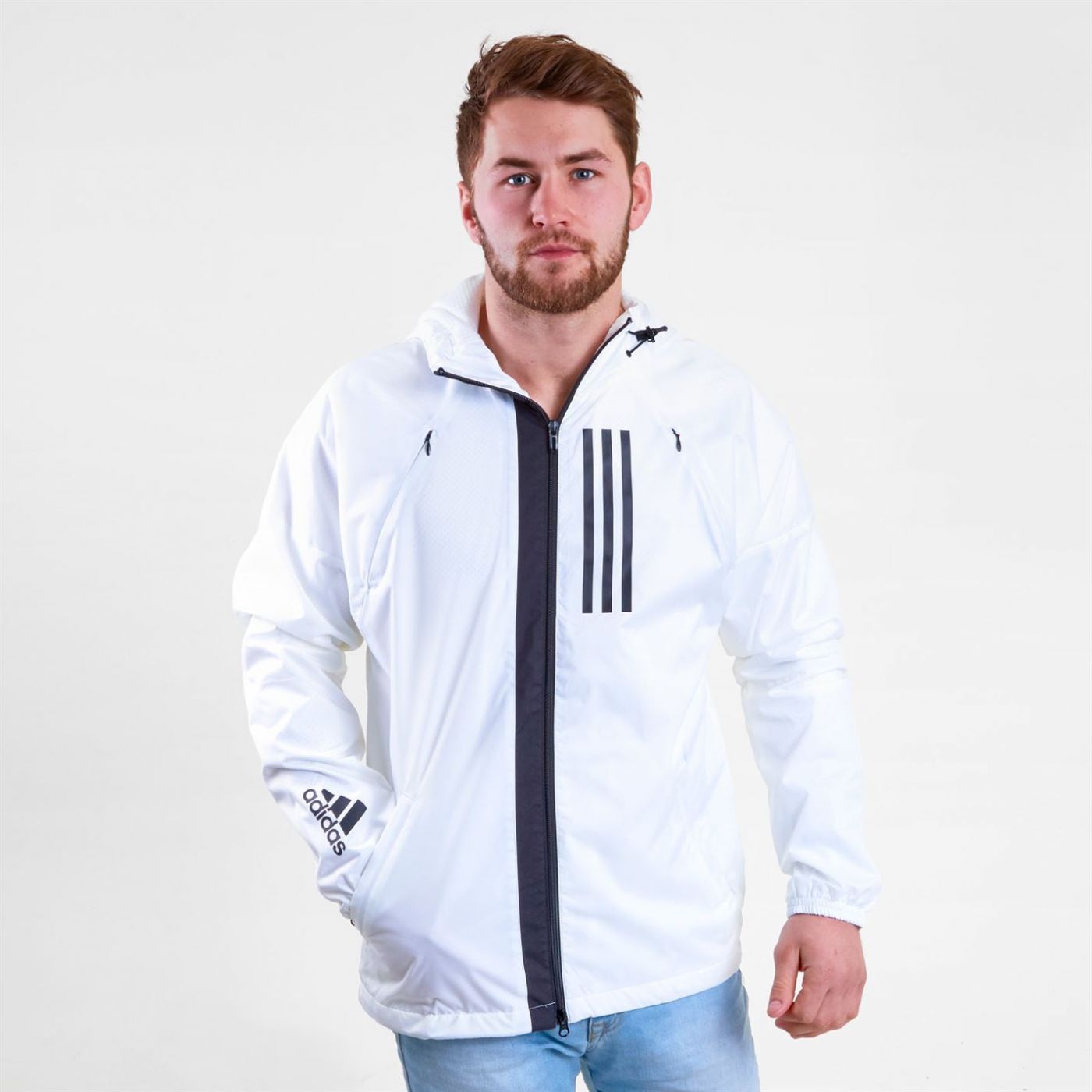 Adidas Fleece Track Top Mens