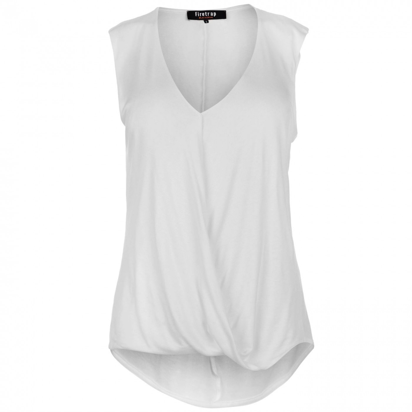 Firetrap Blackseal Sleeveless Draped Top