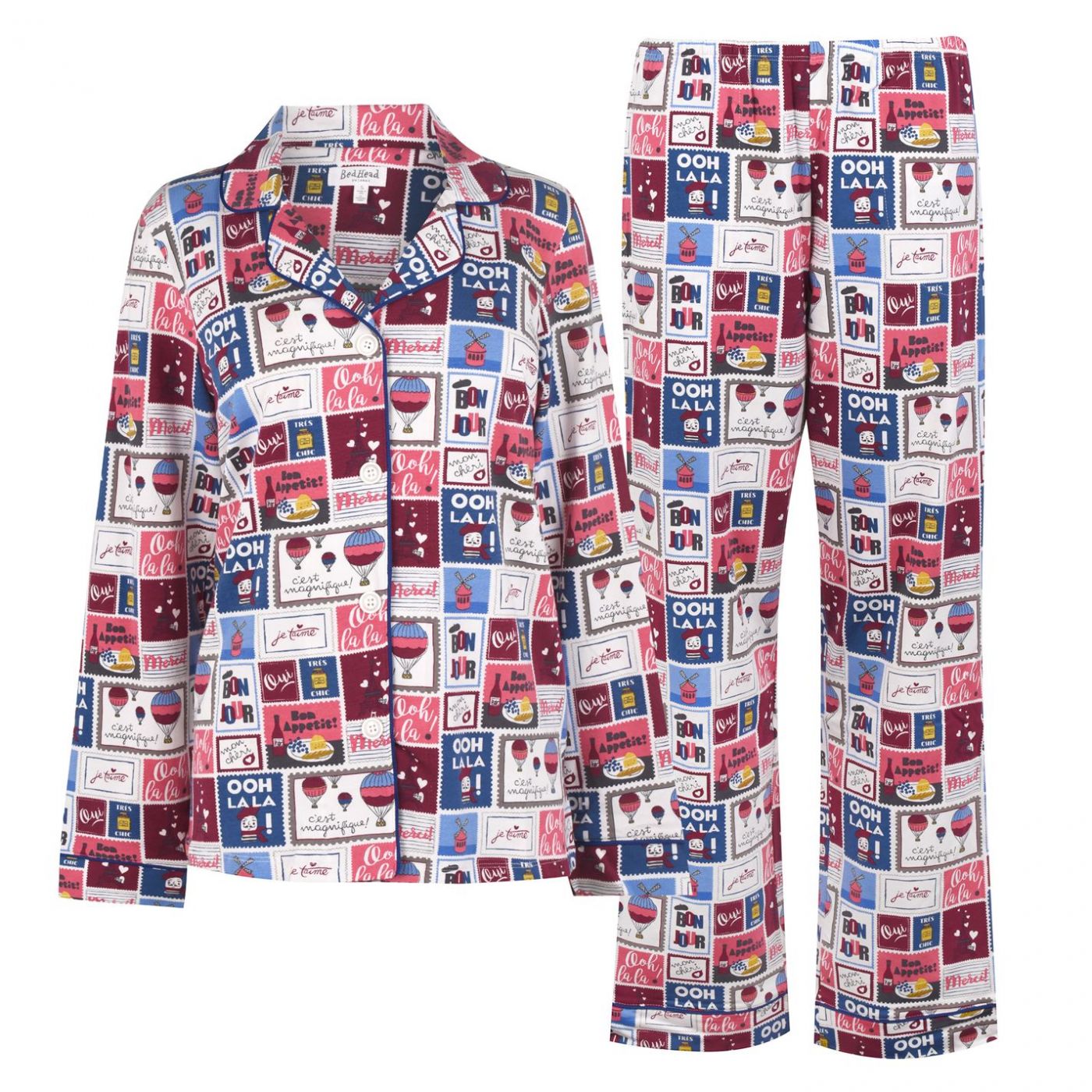 Bedhead Special Delivery Long Sleeve Pyjama Set