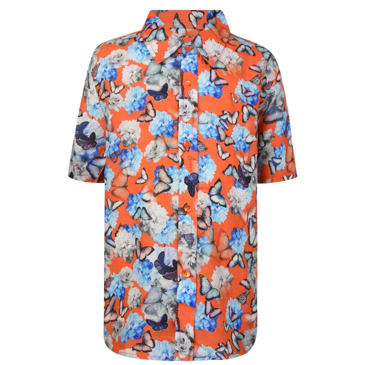 THOMAS ROYALL Children Boys Butterfly Shirt