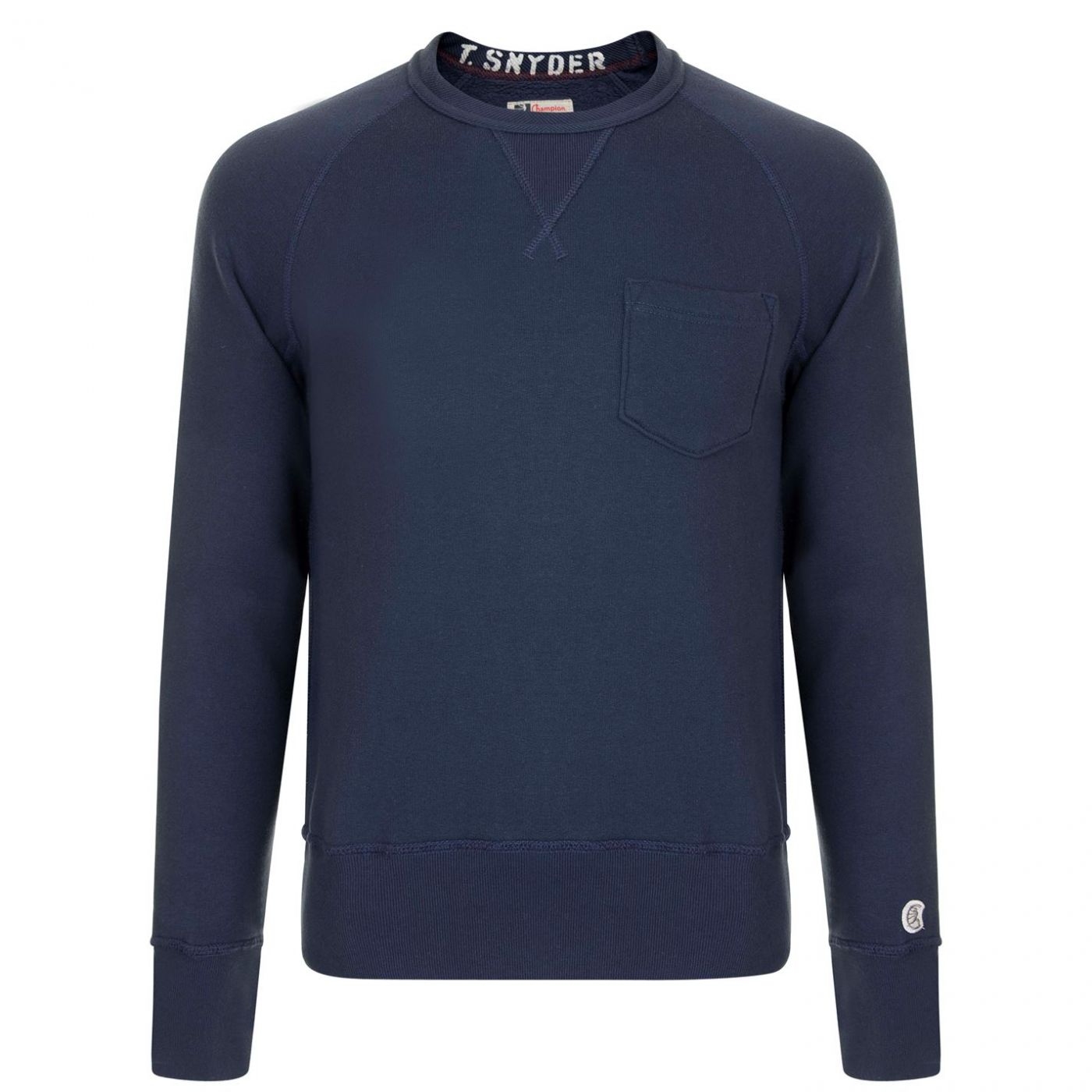 Champion Crew Neck Pocket Sweatshirt