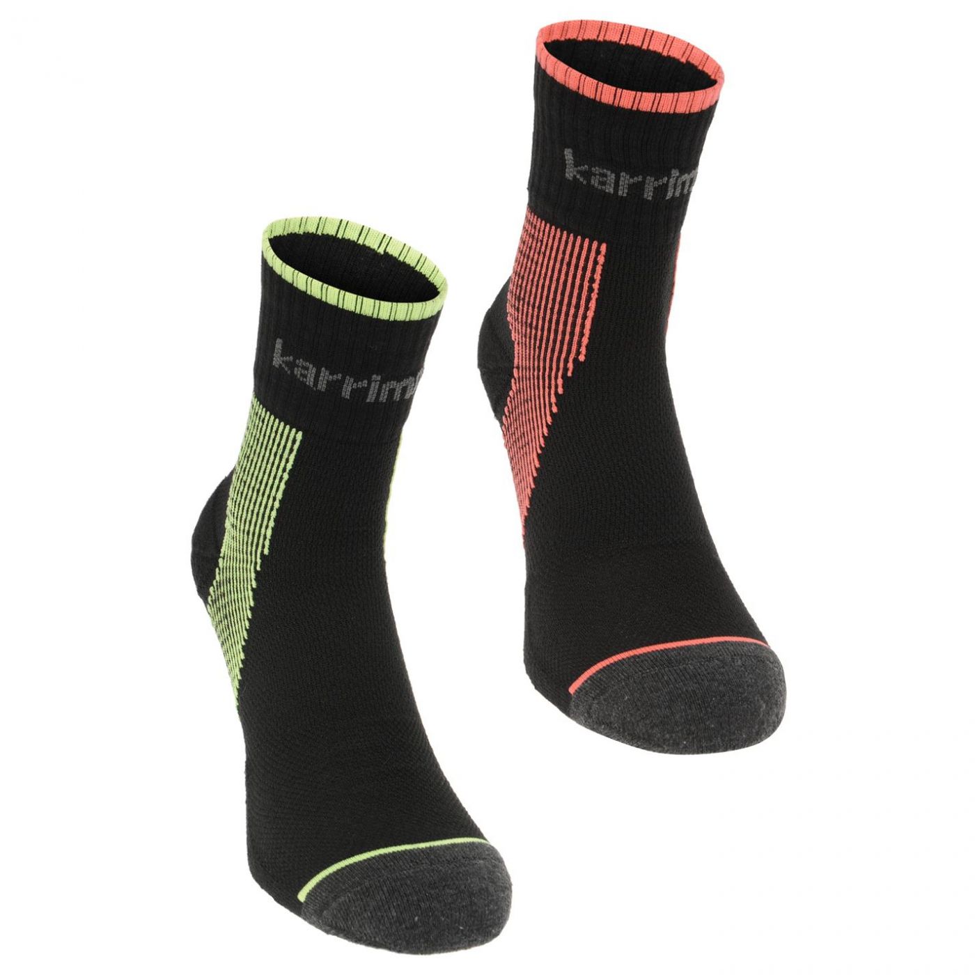 Karrimor Compression Crew Socks 2 Pack Mens