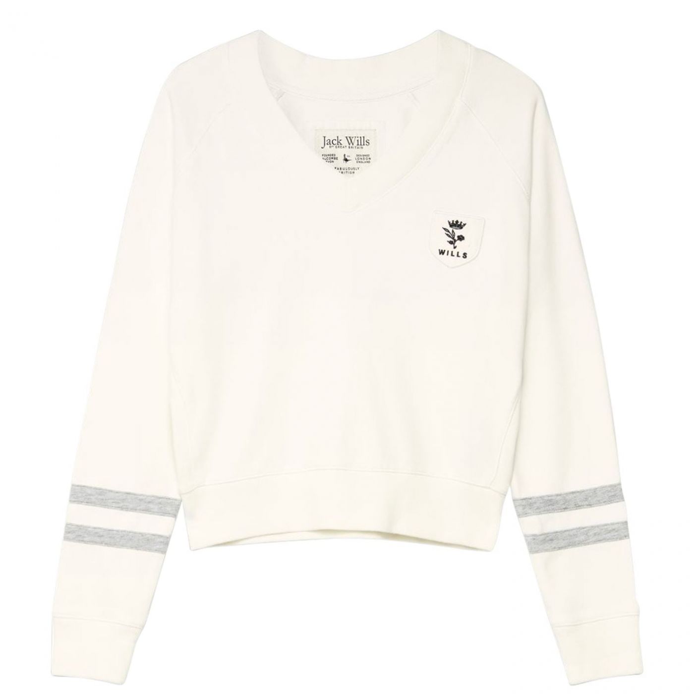 Jack Wills Calper V Neck Sweat Top