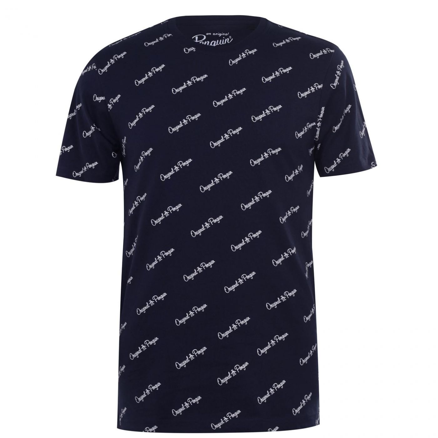 Original Penguin Script T Shirt