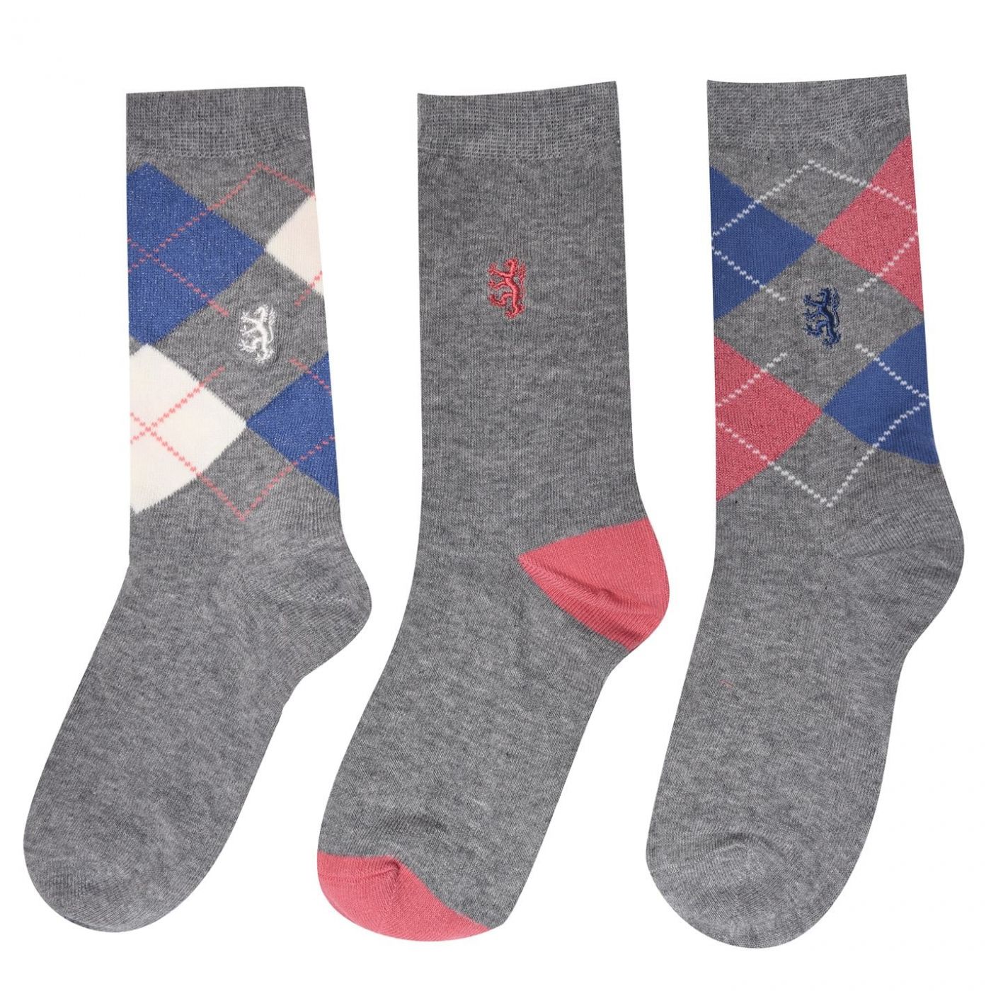 Pringle Argyle Socks