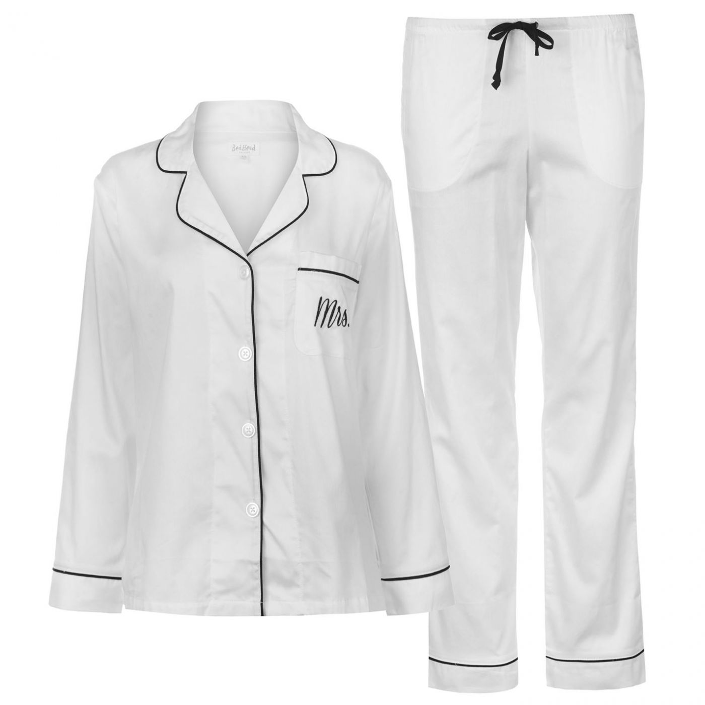 Bedhead Mrs Classic Long Sleeve Pyjama Set Ladies