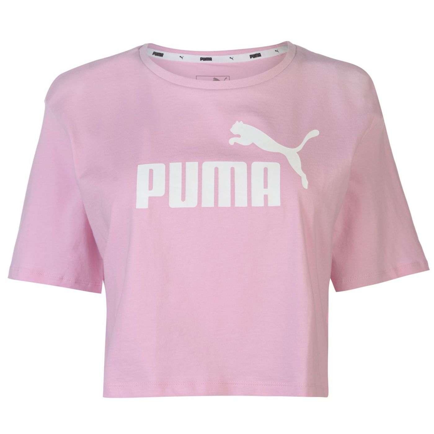 Puma Essential Logo Crop T Shirt
