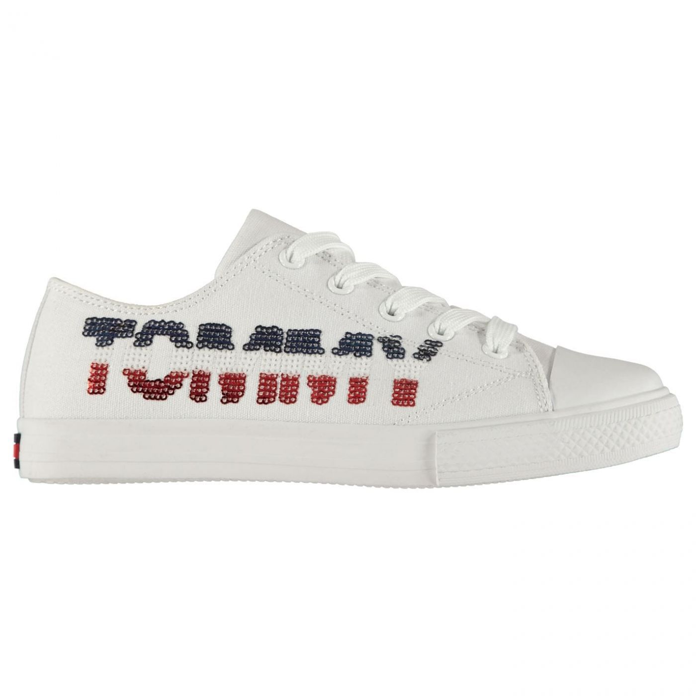 Tommy Hilfiger Canvas Trainers Junior