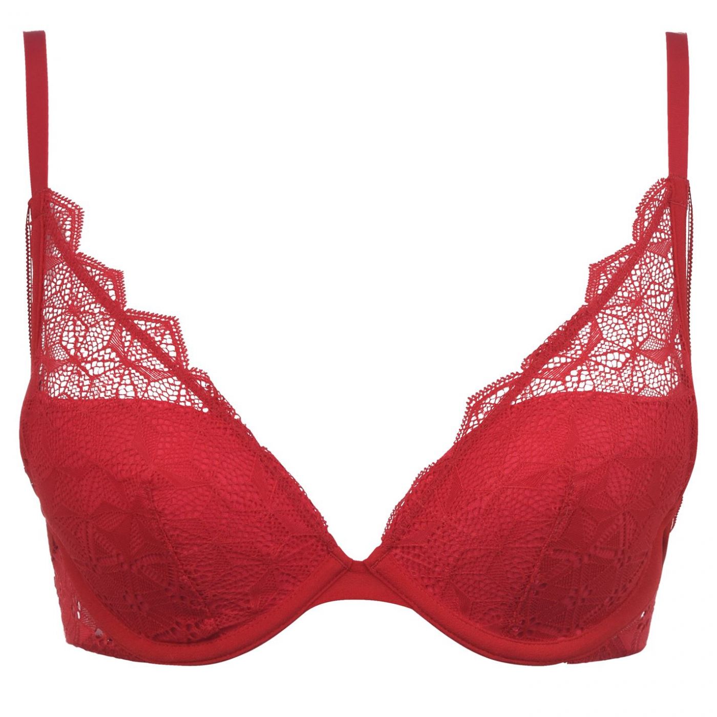 Calvin Klein Starquilt Plunge Bra