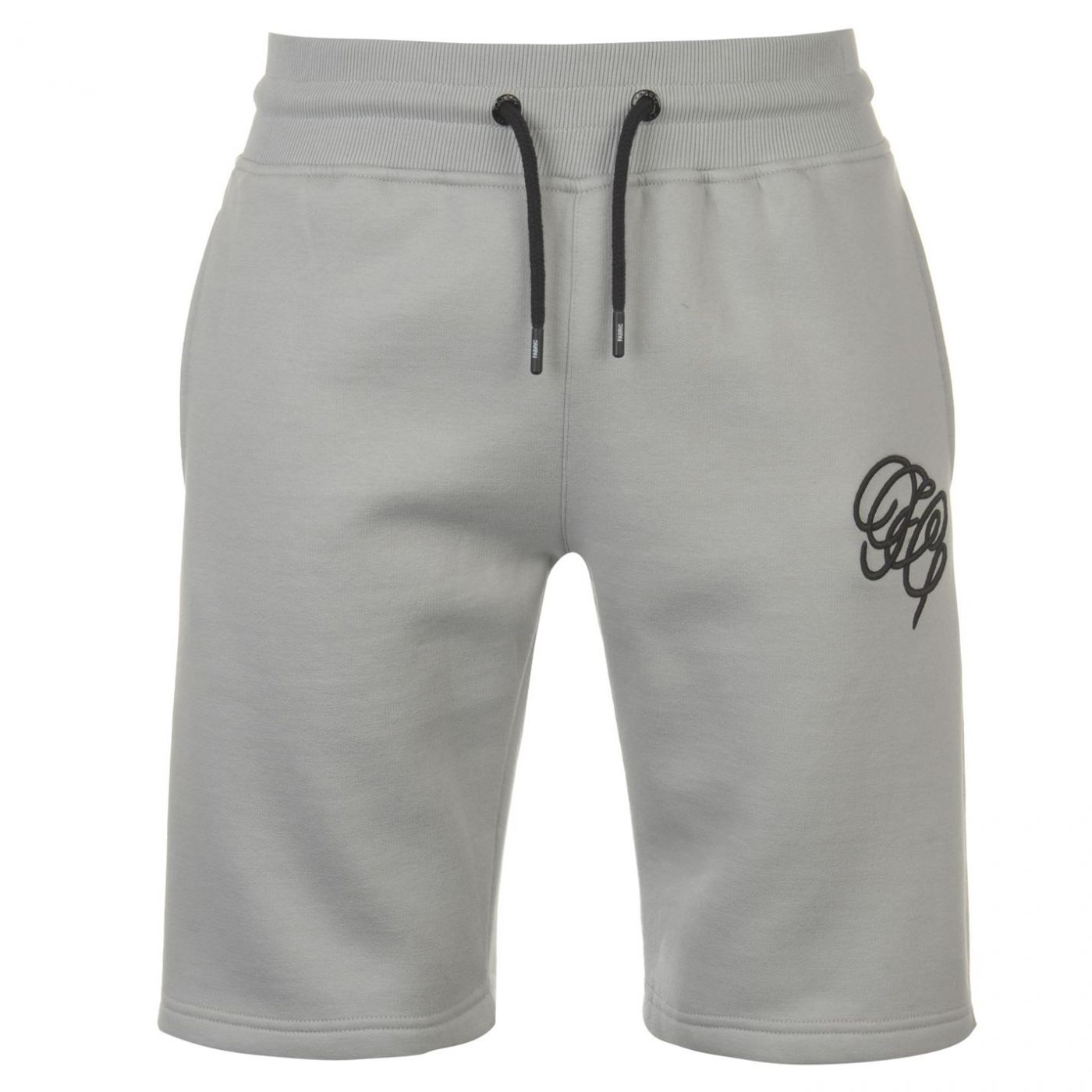 Fabric Embroidered Jogging Shorts