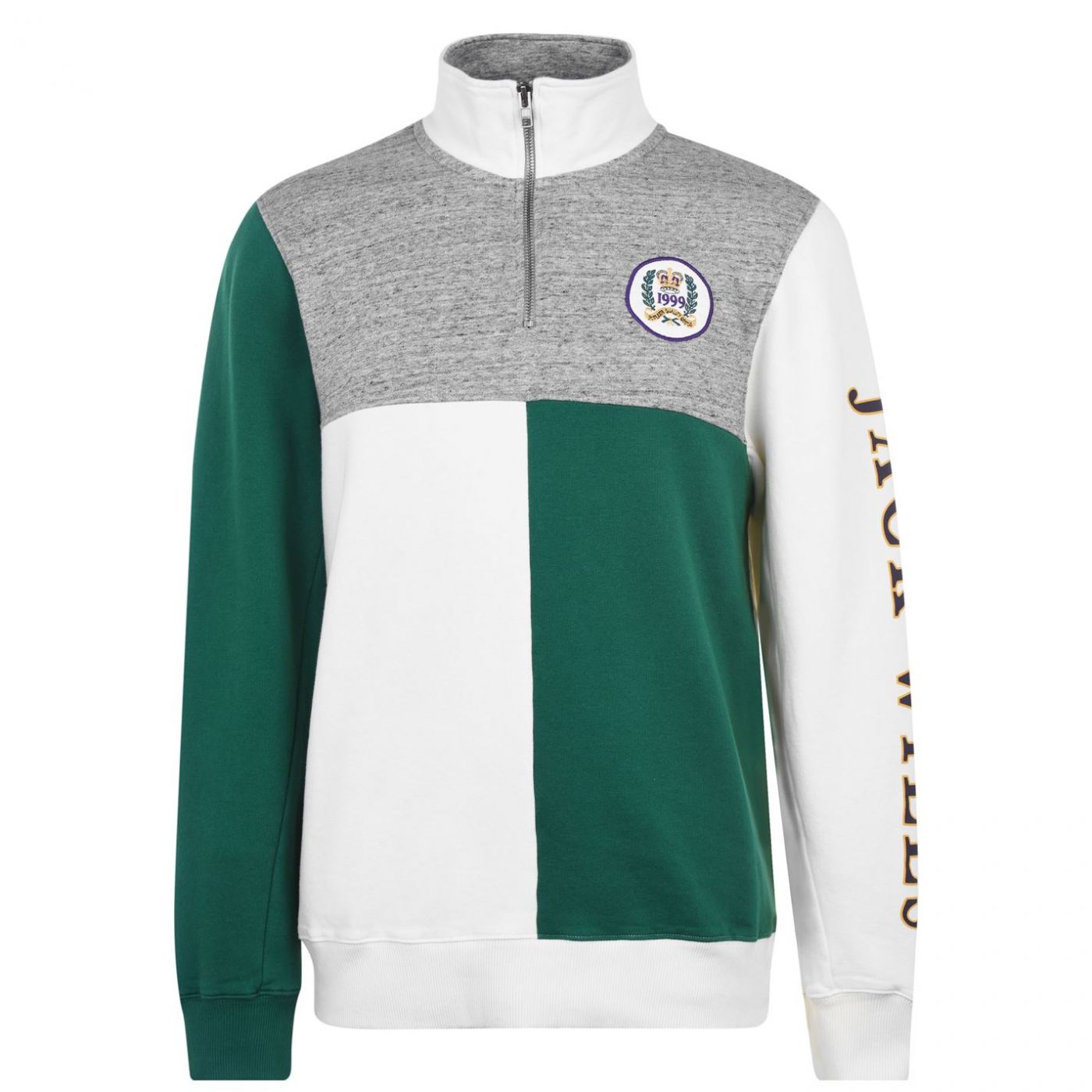 Jack Wills Barberton Half Zip Sweatshirt