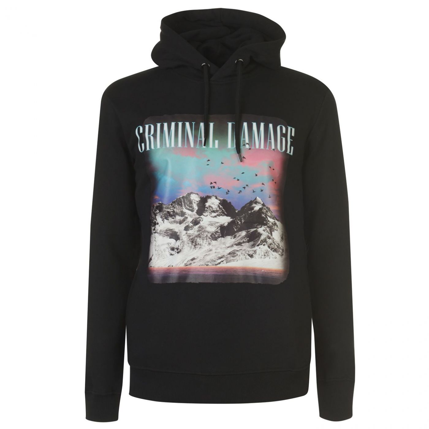 Criminal Damage Criminal Mount Hoody Mens