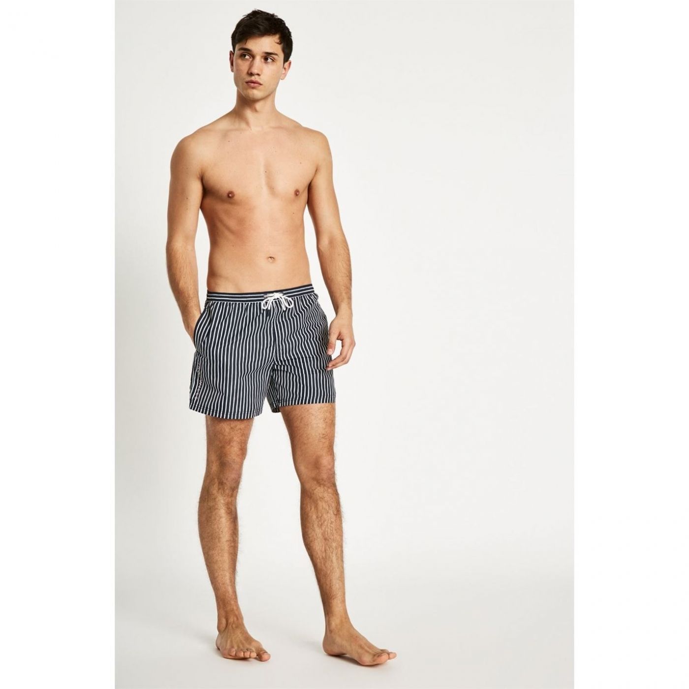 Jack Wills Branwell Stripe Swim Trunks