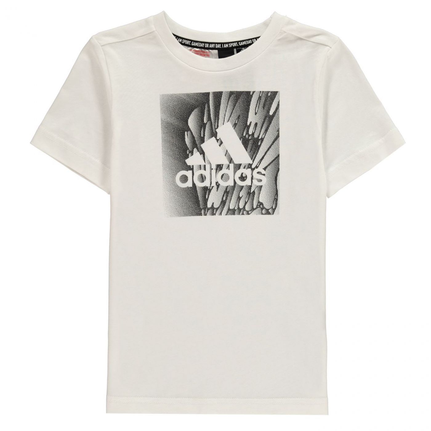Adidas Box Graphic T Shirt Junior Boys