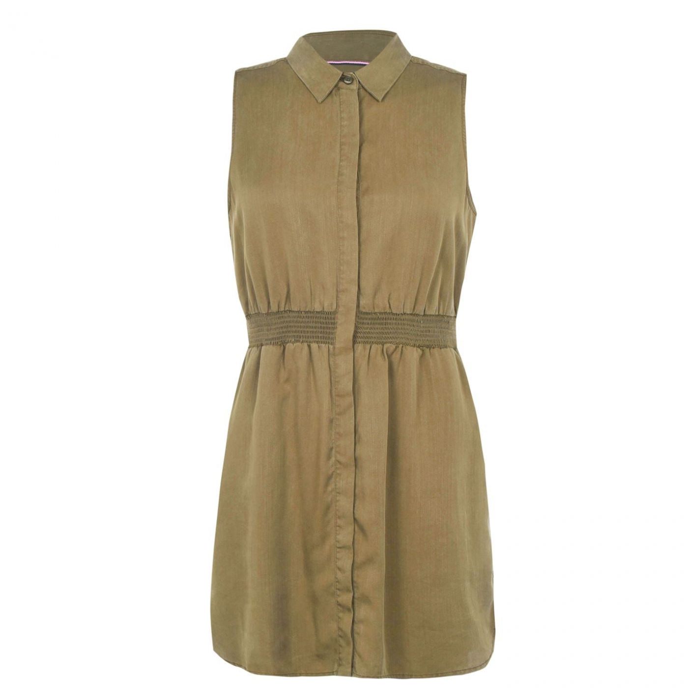 Jack Wills Ruckhall Sleeveless Shirt Dress