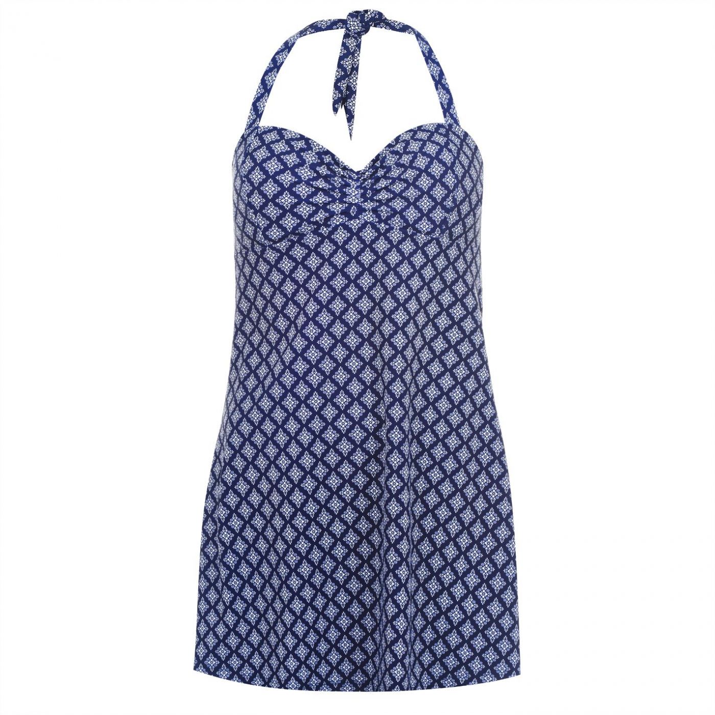 Full Circle Halter Swimming Dress Ladies