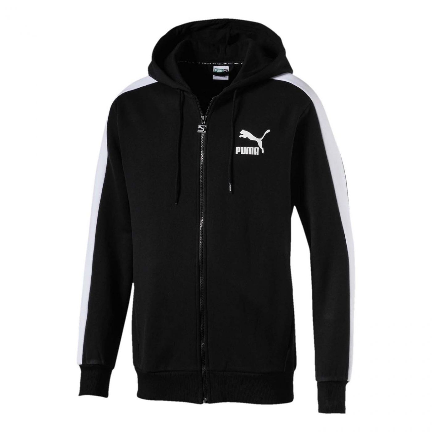 Puma T7 Logo Zipped Hoodie