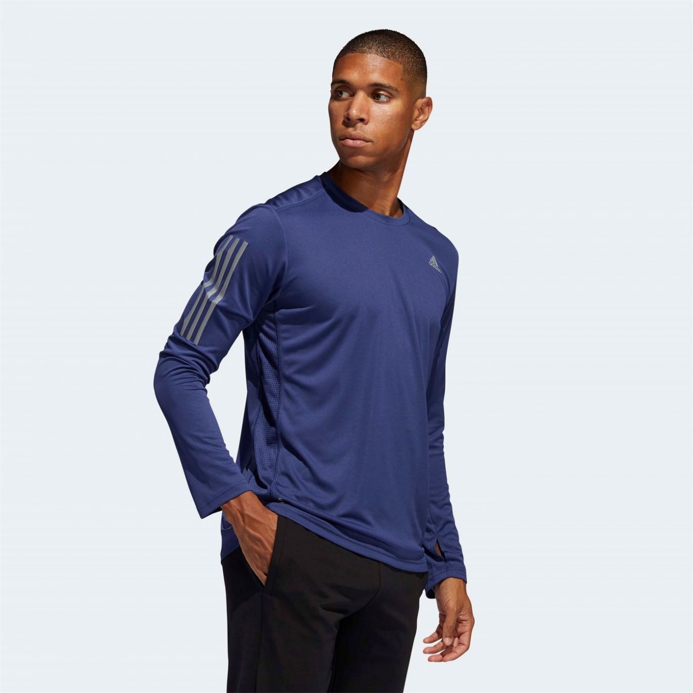 Adidas Own The Run Long Sleeve T Shirt Mens