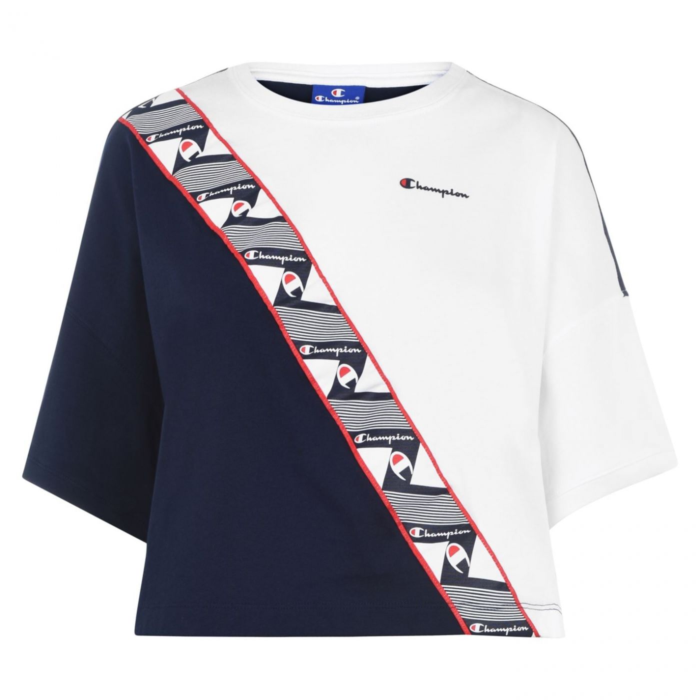Champion Tape Crop T Shirt