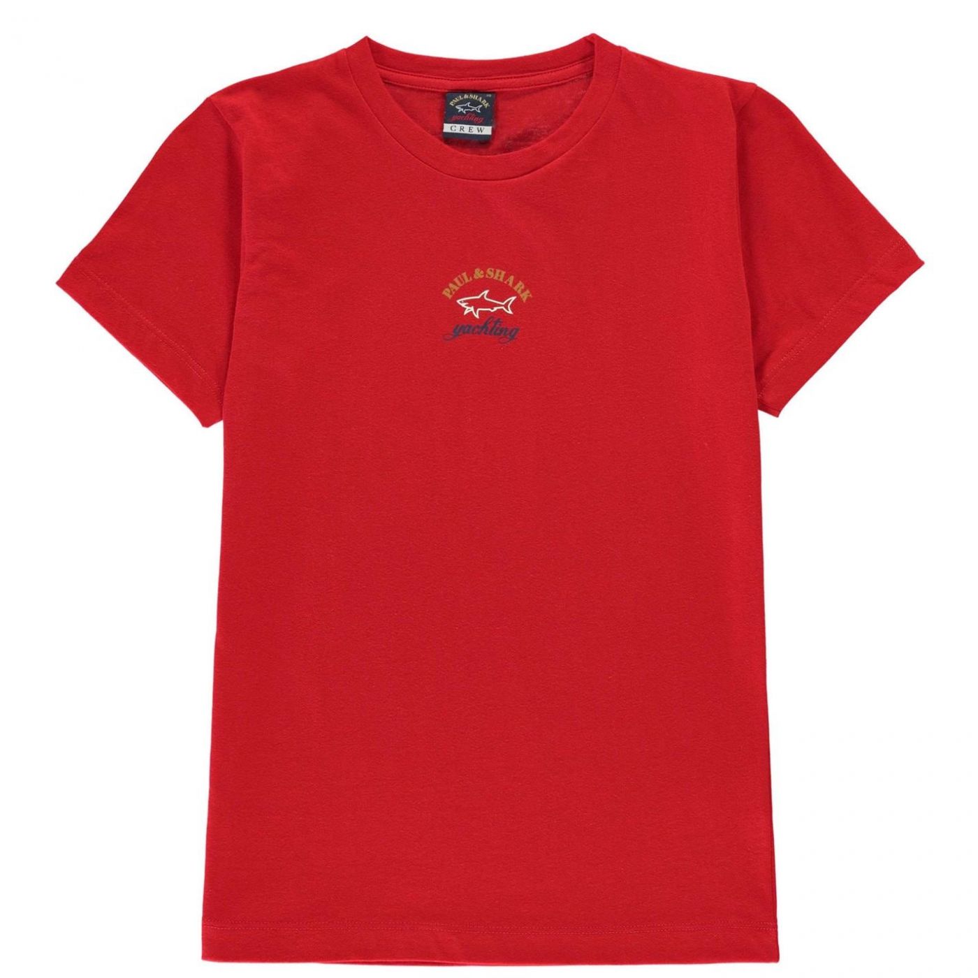 Paul And Shark Crew And Shark Chest Logo T Shirt