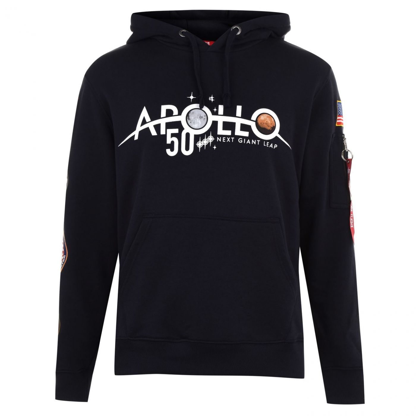 Alpha Industries Apollo 11 Anniversary Badge Hoodie