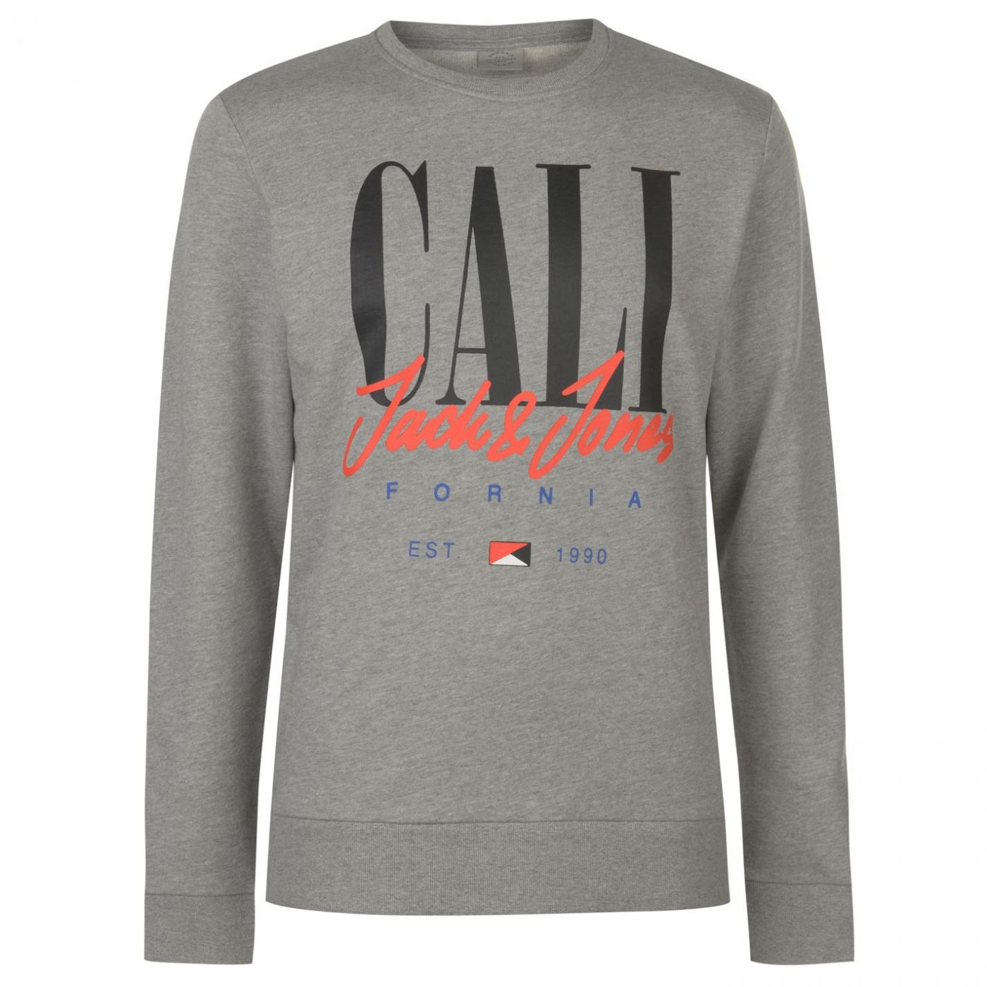 Jack and Jones Original Art Sign Crew Sweater