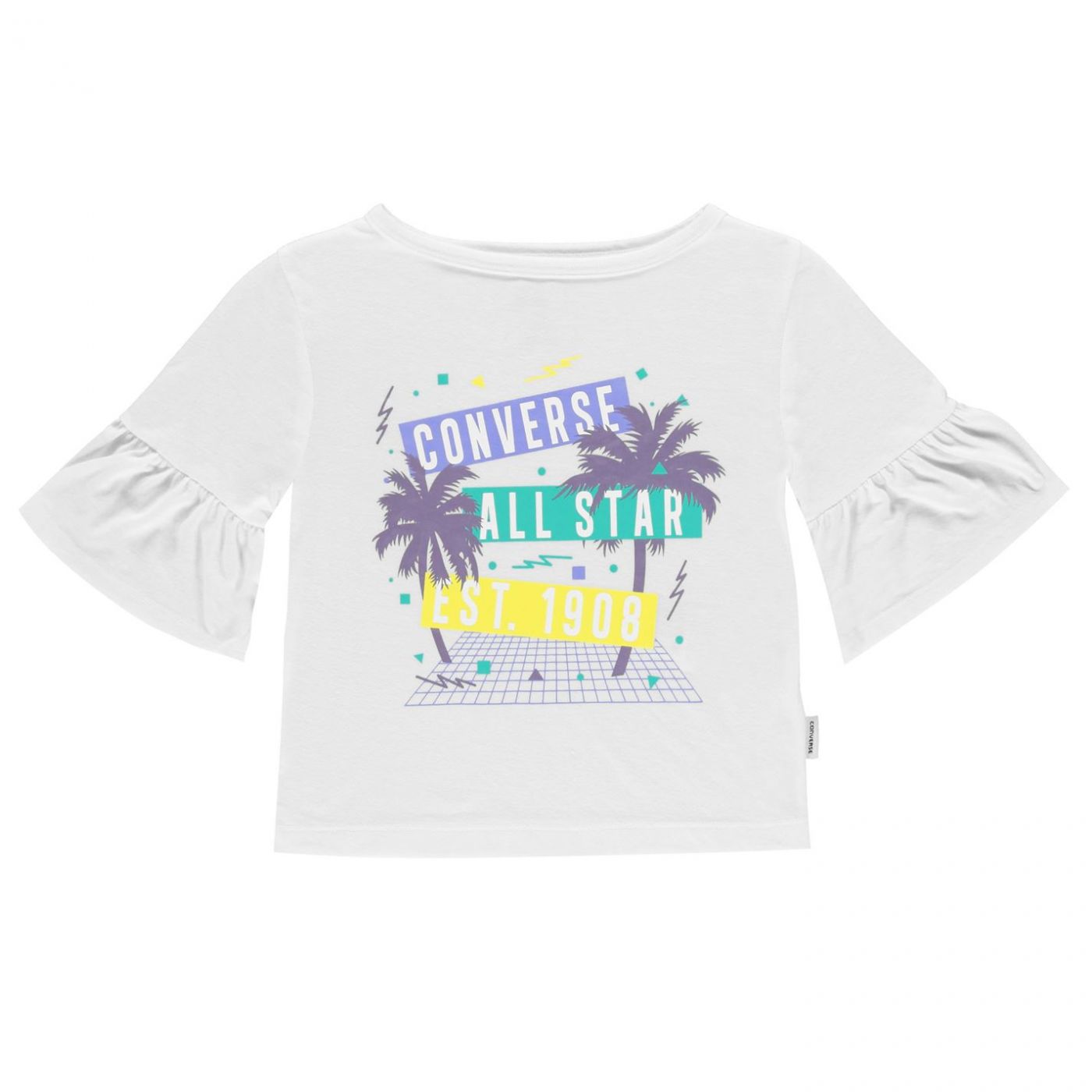 Converse Ruffle Tee Jn99