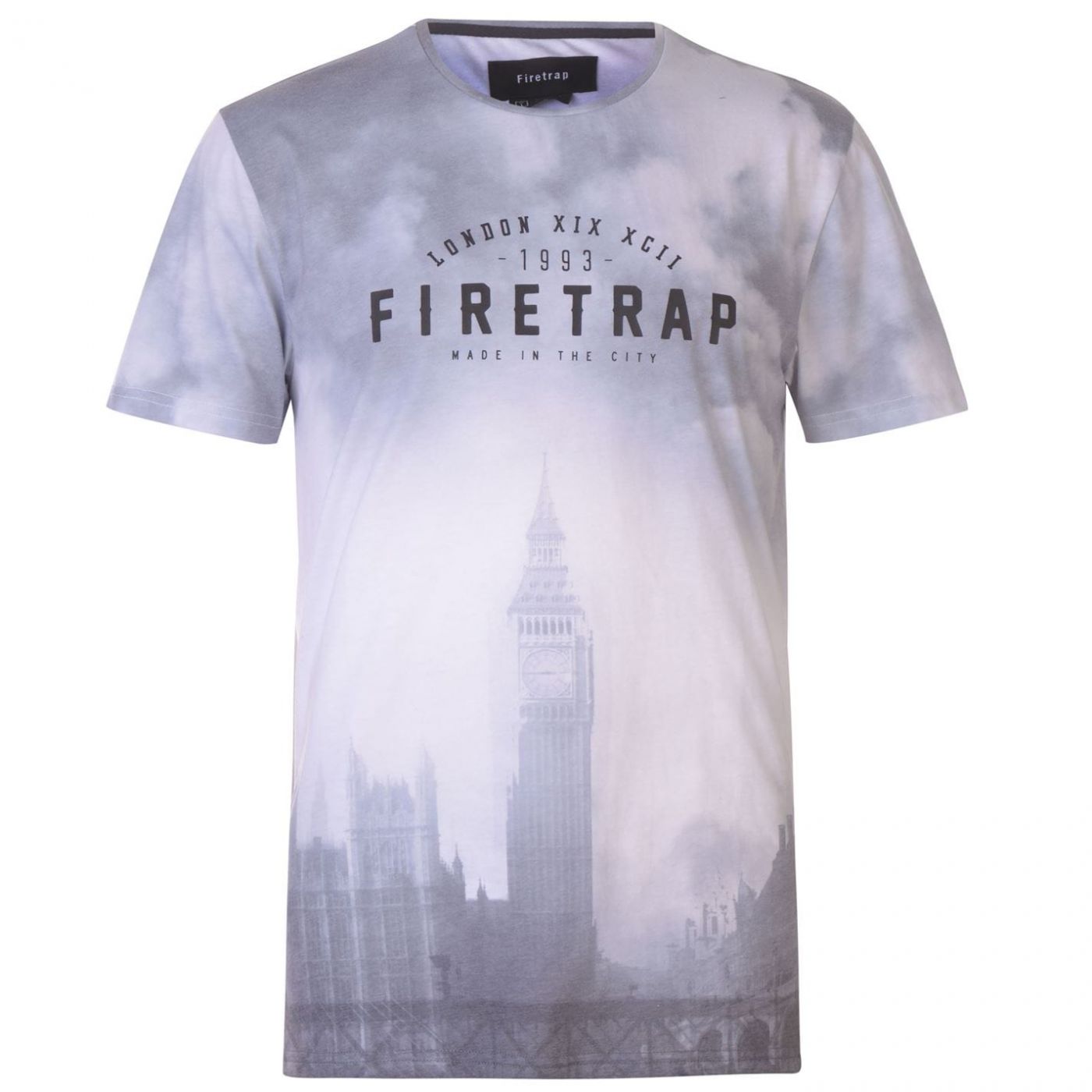Firetrap Sublimation TC T Shirt Mens