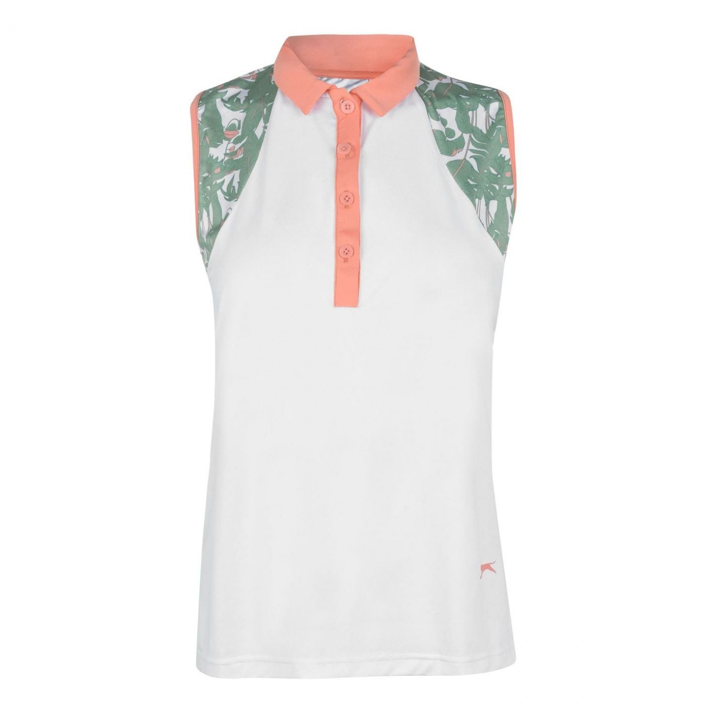 Slazenger Sleeveless Fashion Polo Shirt Ladies