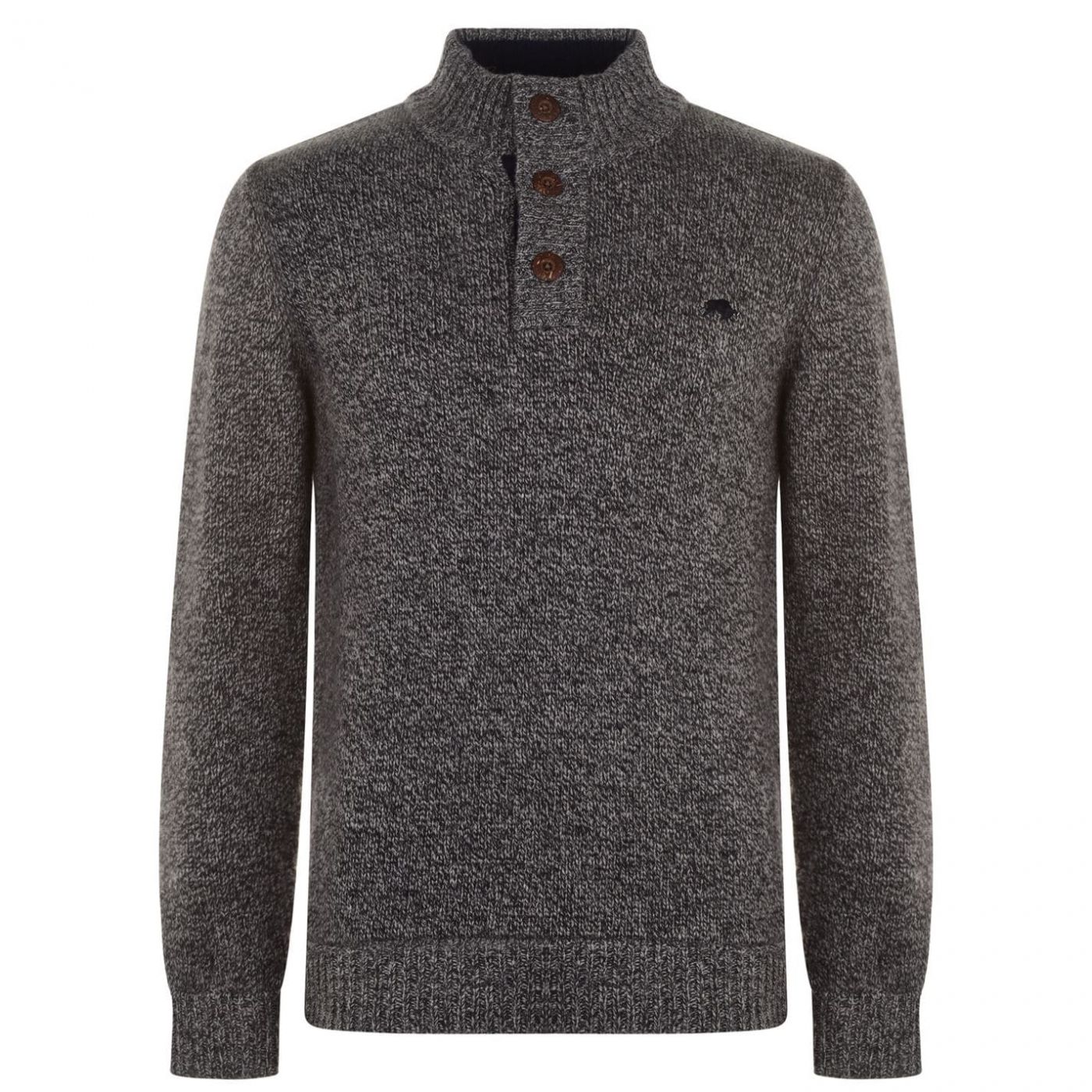 Raging Bull Salt & Pepper Jumper