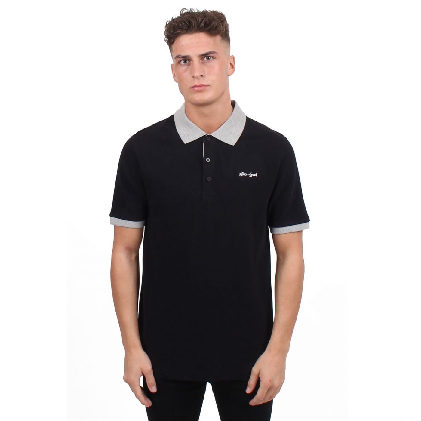 Gio Goi Crest Polo Shirt