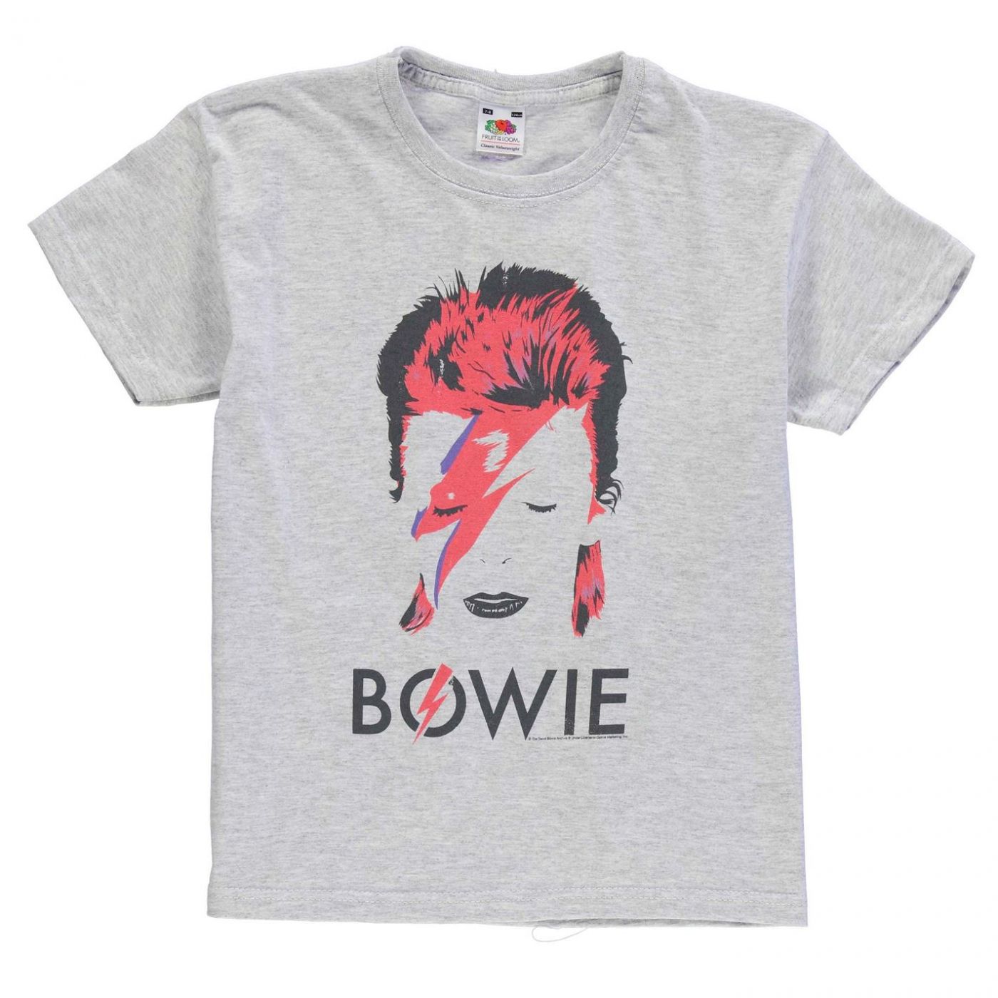 Official David Bowie T Shirt Junior Boys
