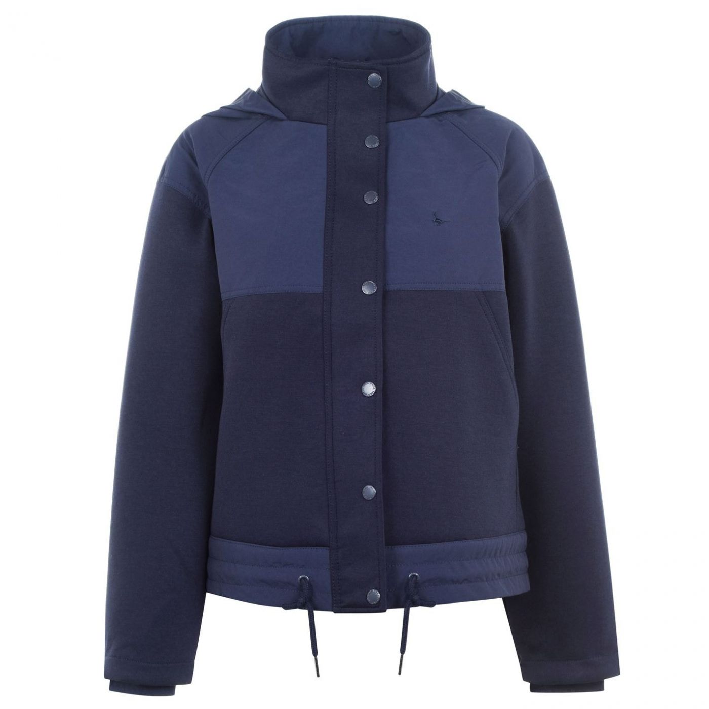 Jack Wills Burbage Ponte Nylon Hood Jacket