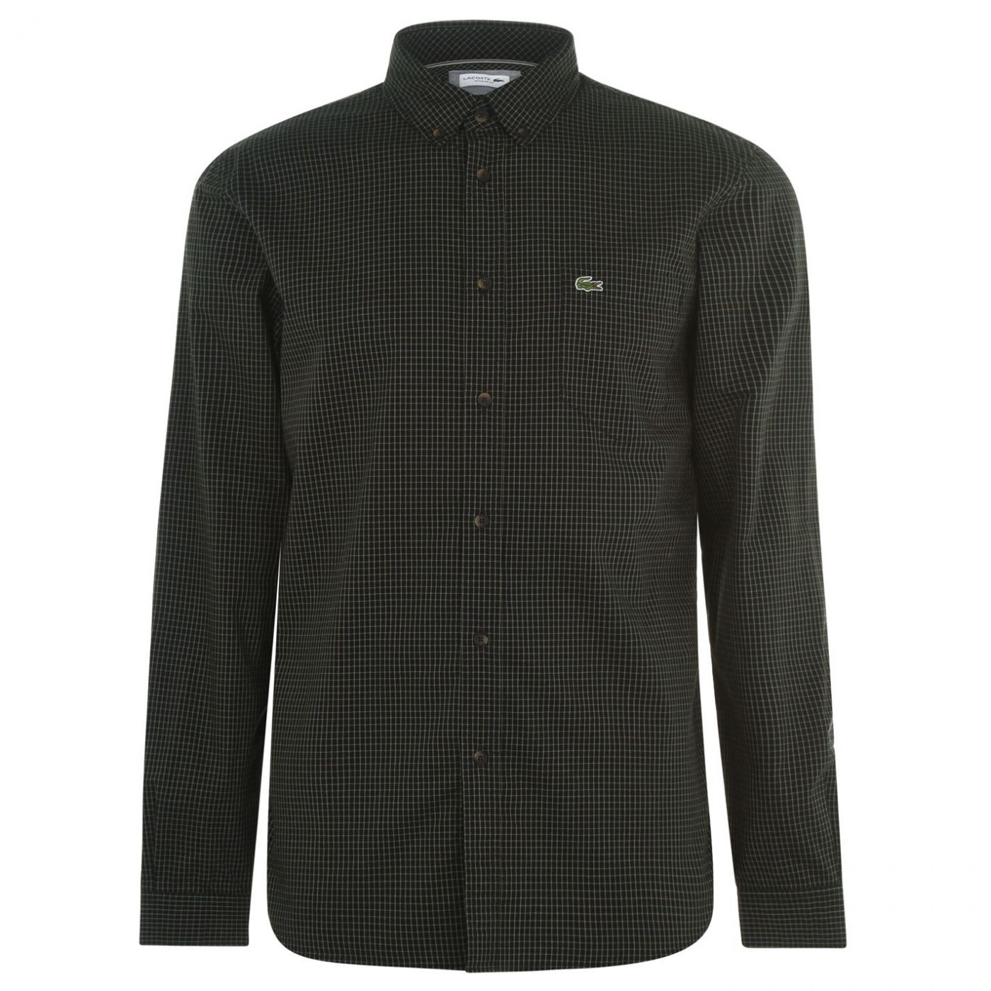Lacoste Long Sleeve Check Shirt