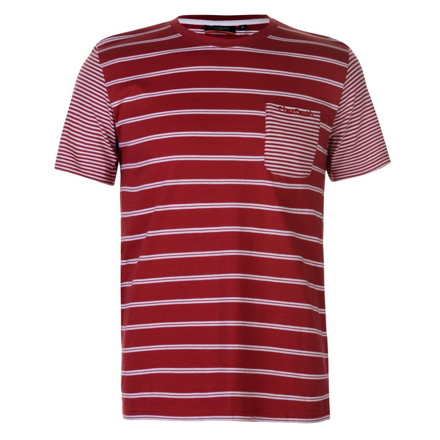 Pierre Cardin 2 Stripe T Shirt Mens