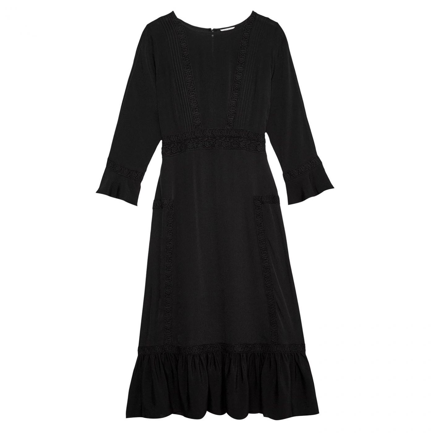 Jack Wills Daybrook Lace Insert Dress
