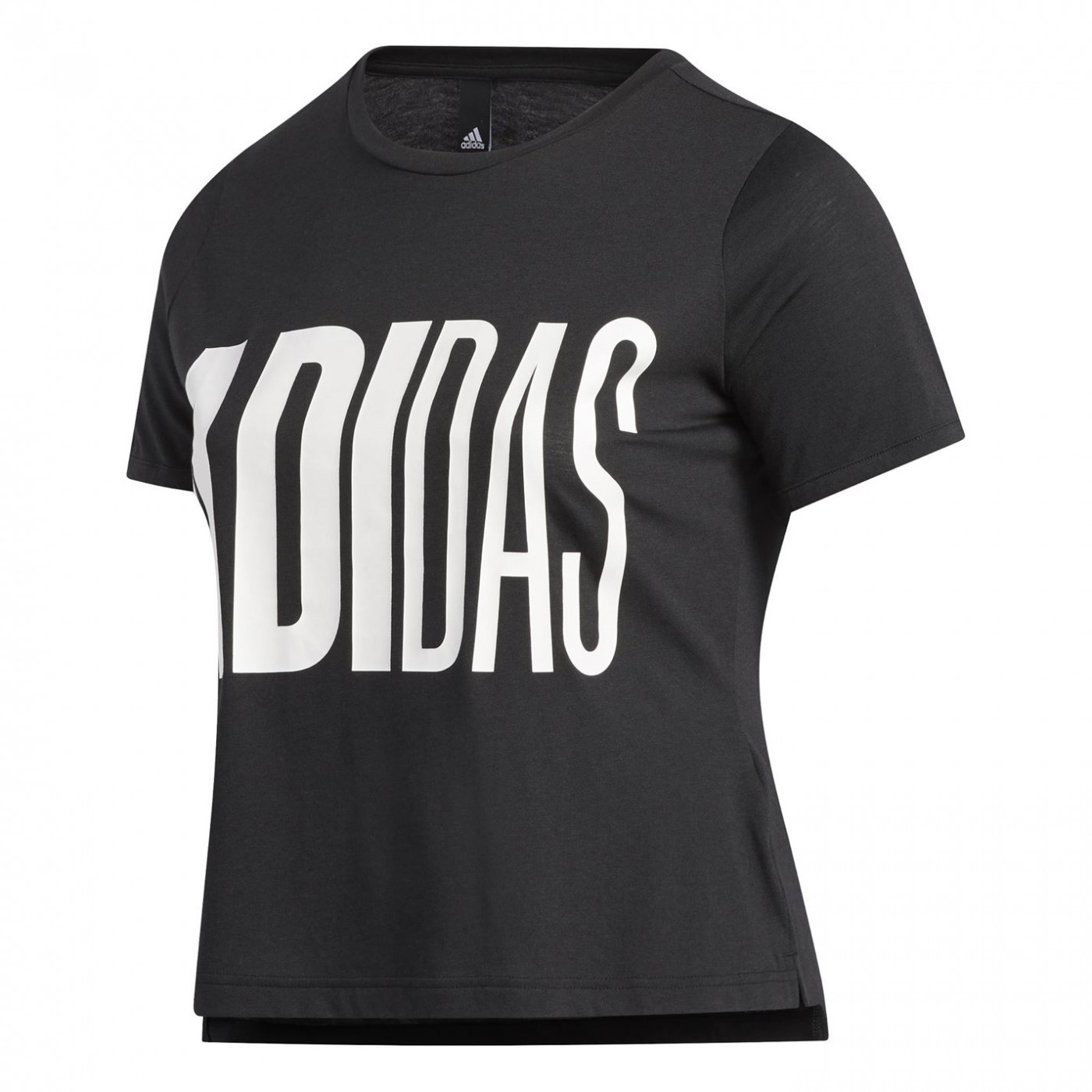 Adidas Universal Logo Plus Size T Shirt Ladies