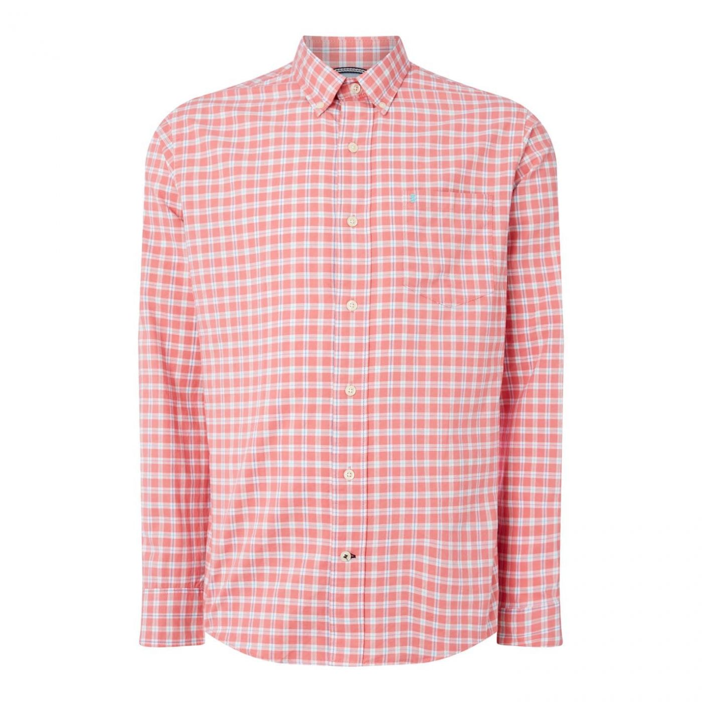 IZOD Slim Oxford Check Shirt