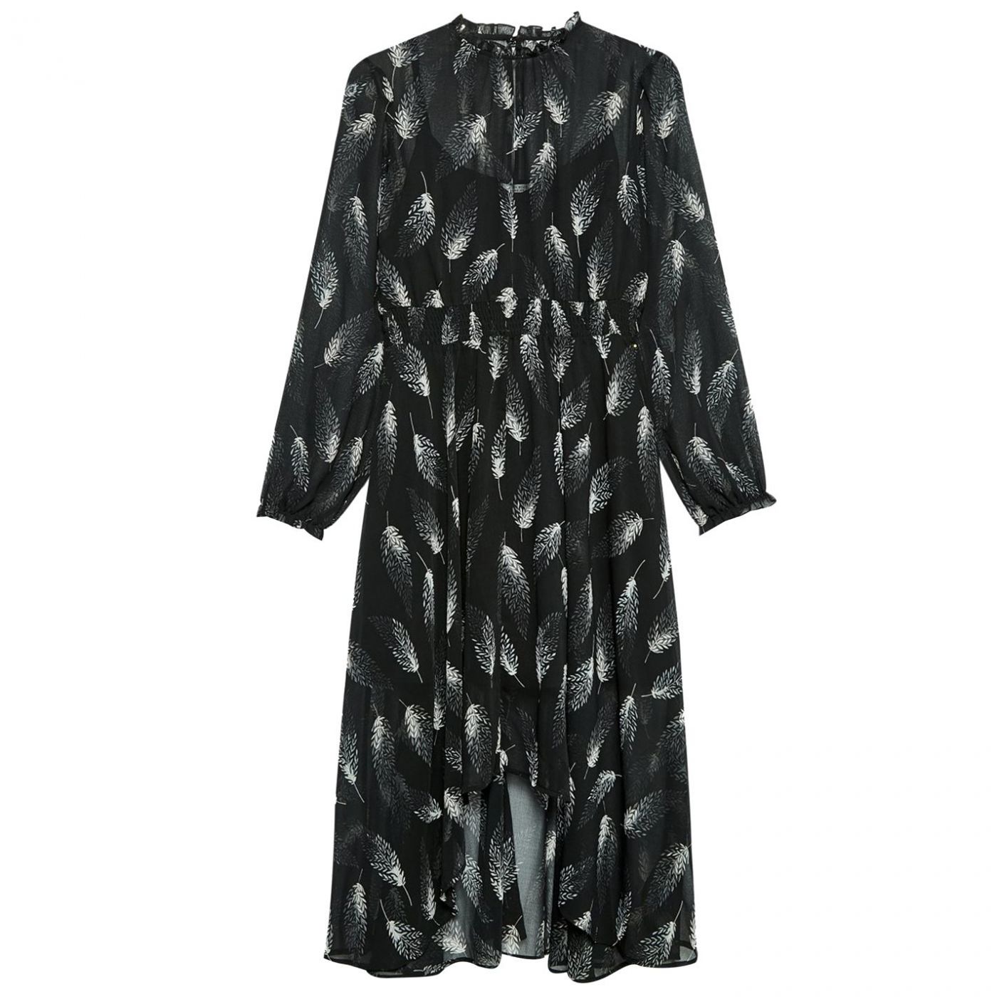 Jack Wills Coston Printed Hanki Hem Dress