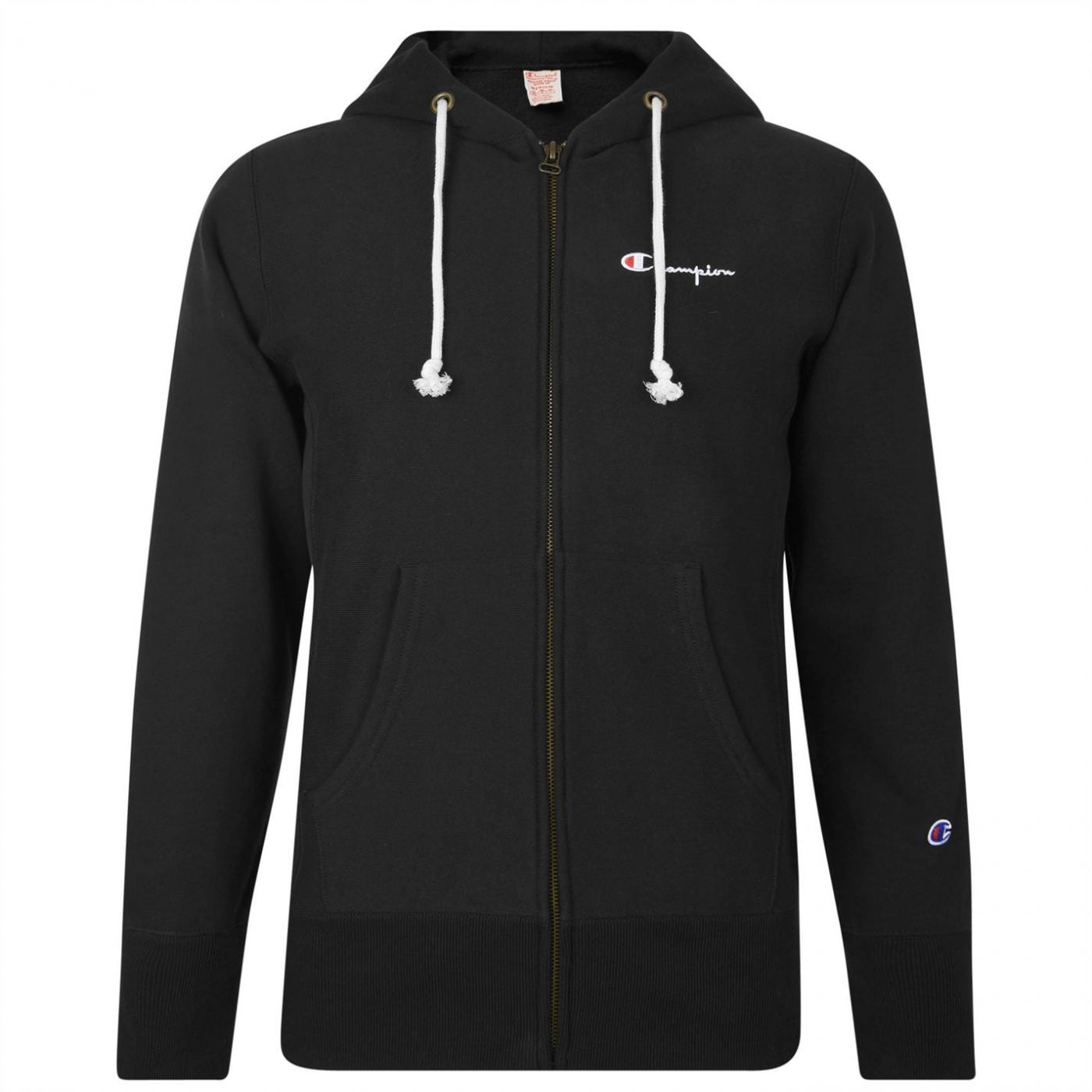 Champion Terry Reverse Hooded Zip Sweatshirt