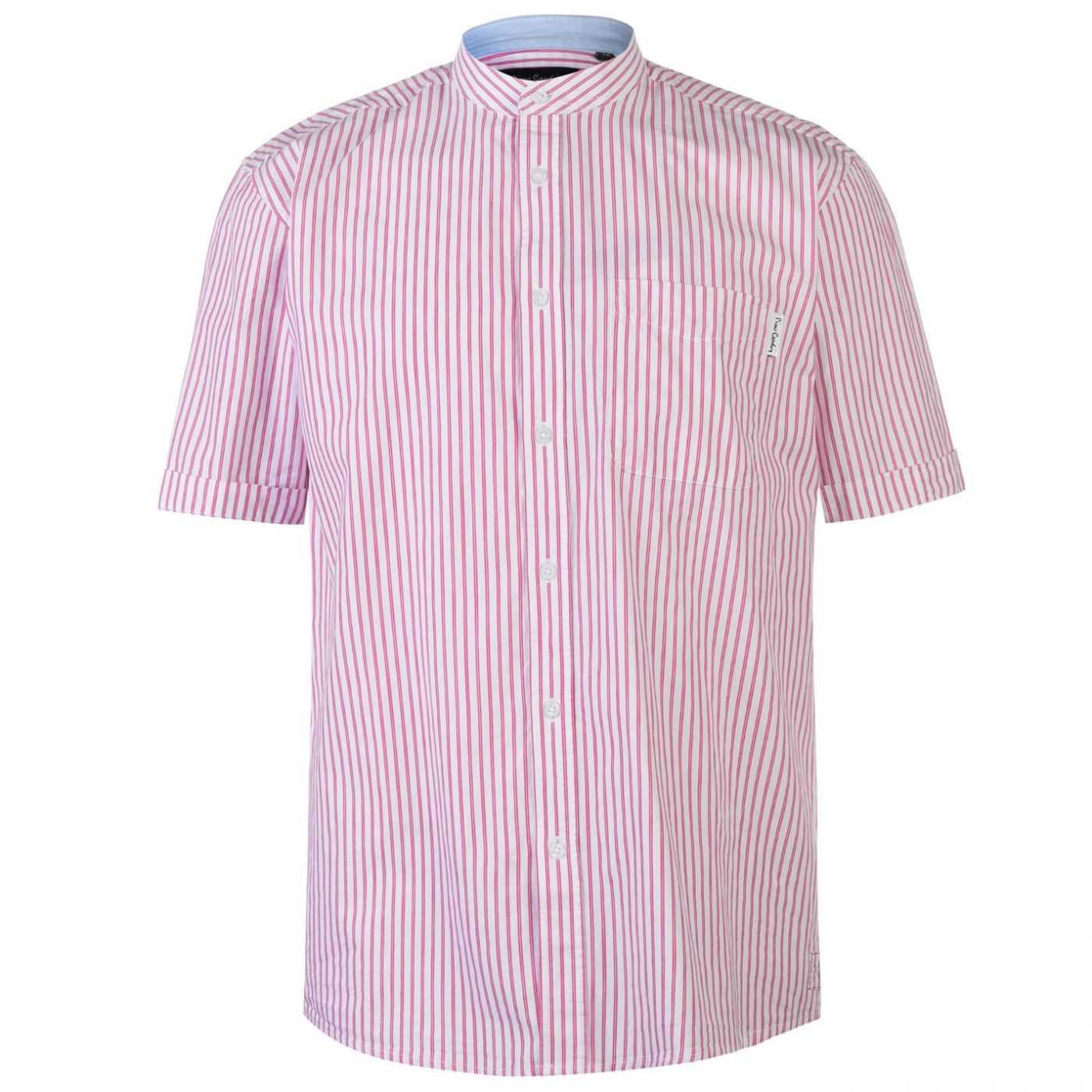 Pierre Cardin Bengal Stripe Short Sleeve Shirt Mens