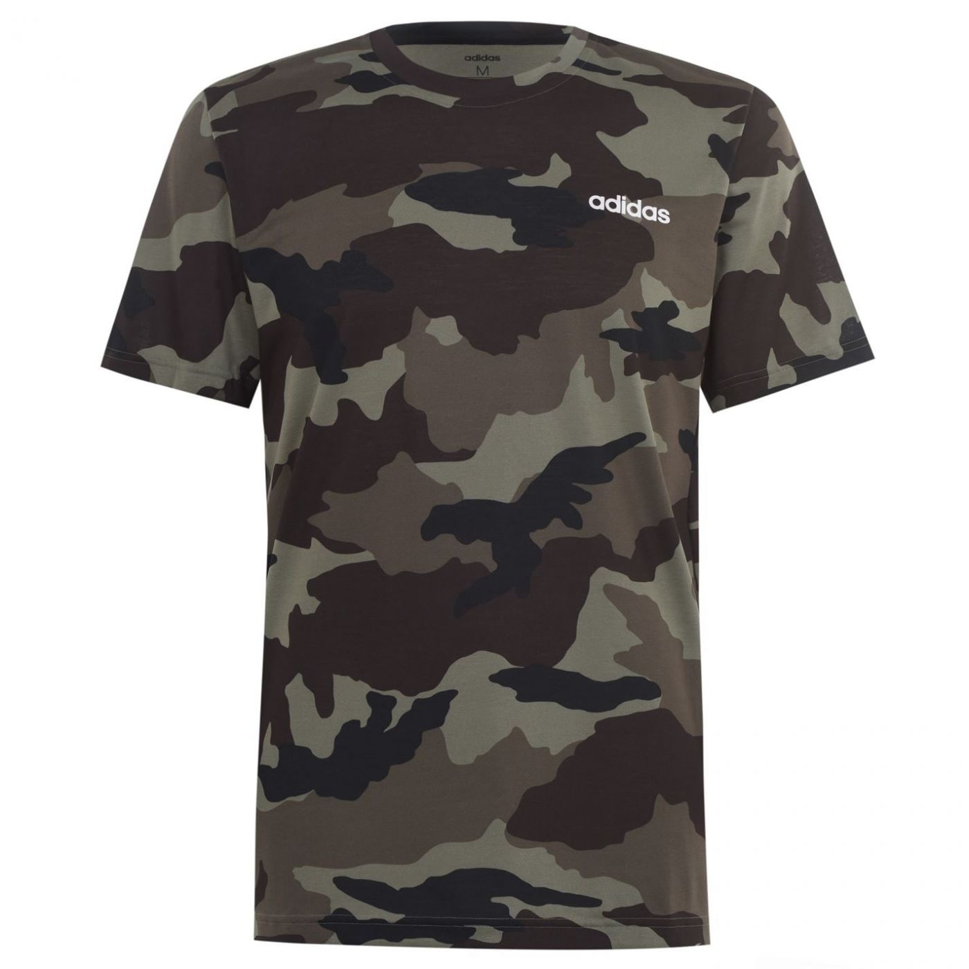 Adidas AOP Camo T Shirt Mens