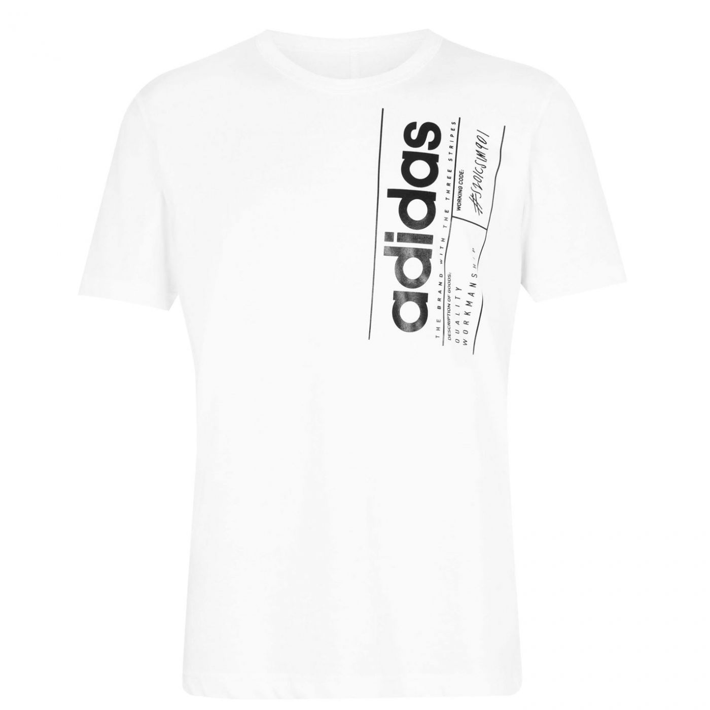 Adidas BB VertLogo Tee 02
