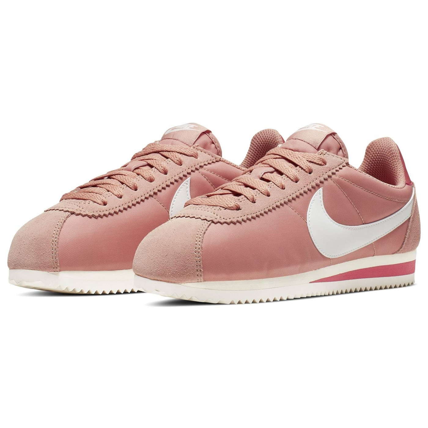 Nike Classic Cortez Nylon Trainers Ladies