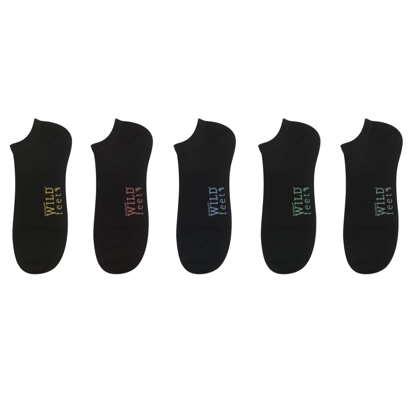Wildfeet 5 Pack Trainer Socks